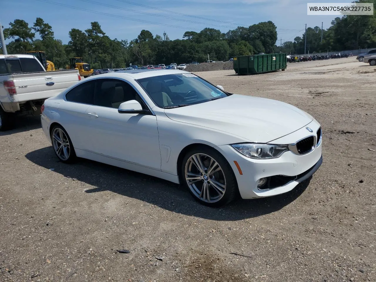 2016 BMW 428 I VIN: WBA3N7C54GK227735 Lot: 69203984