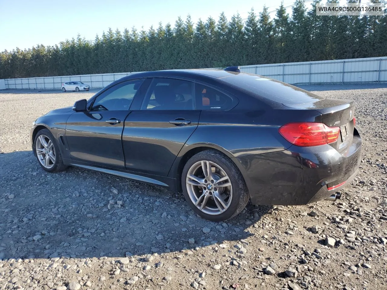 WBA4C9C50GG136485 2016 BMW 428 Xi Gran Coupe Sulev