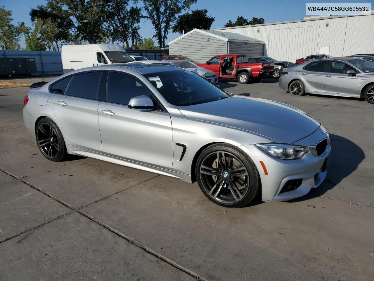 WBA4A9C58GG695532 2016 BMW 428 I Gran Coupe Sulev