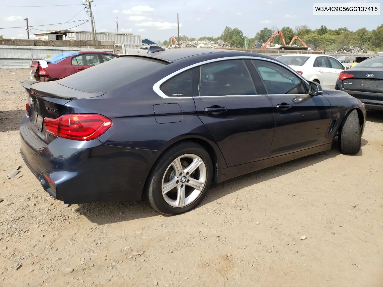 WBA4C9C56GG137415 2016 BMW 428 Xi Gran Coupe Sulev