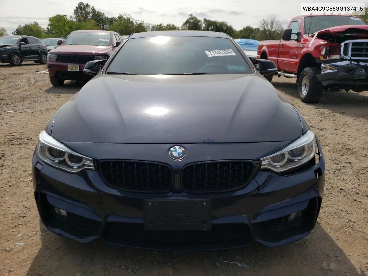 2016 BMW 428 Xi Gran Coupe Sulev VIN: WBA4C9C56GG137415 Lot: 71346384