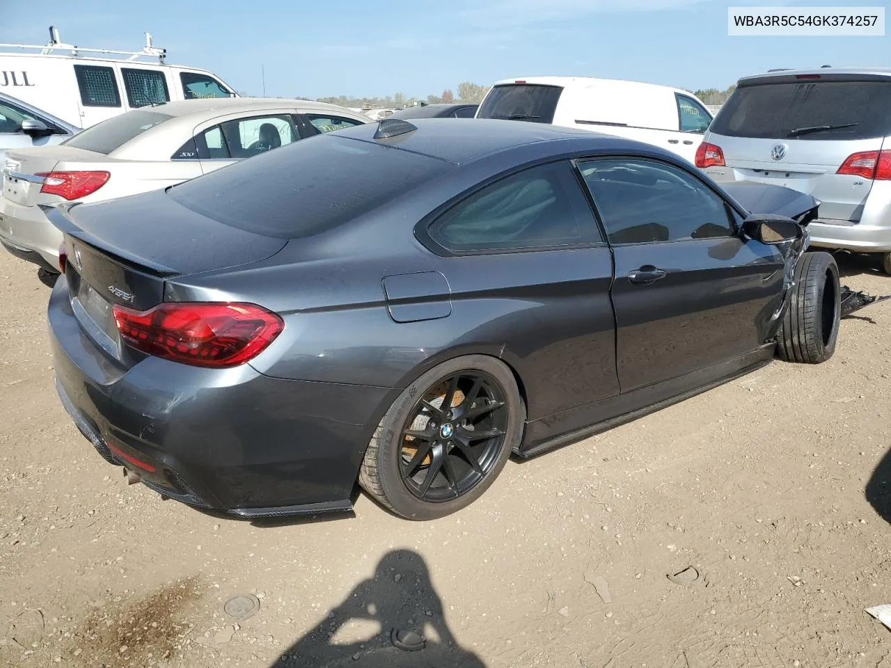 2016 BMW 435 Xi VIN: WBA3R5C54GK374257 Lot: 71649584