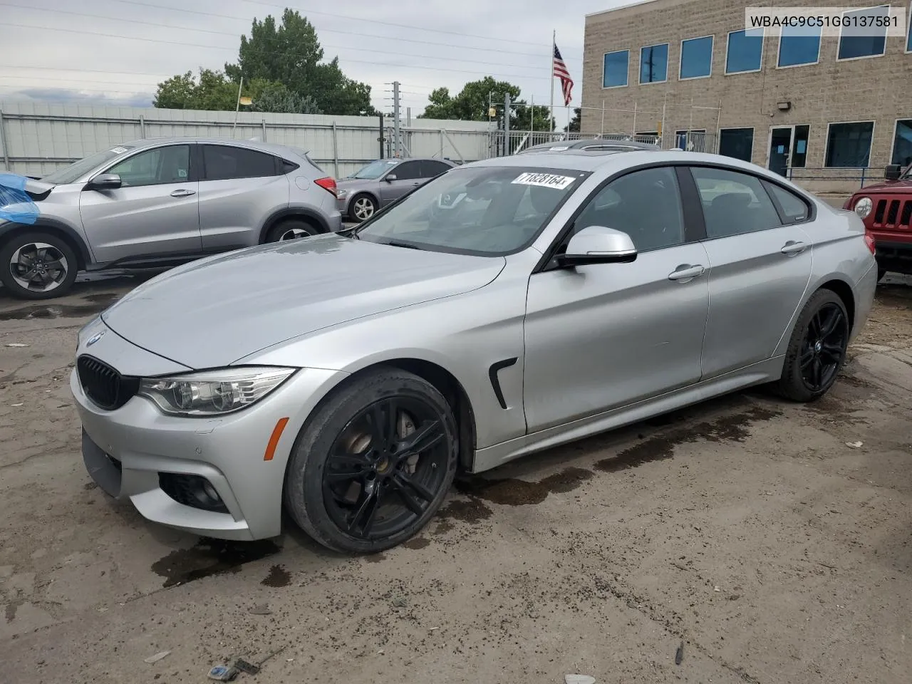 2016 BMW 428 Xi Gran Coupe Sulev VIN: WBA4C9C51GG137581 Lot: 71828164