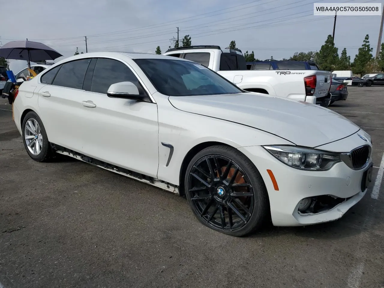 2016 BMW 428 I Gran Coupe Sulev VIN: WBA4A9C57GG505008 Lot: 72267284