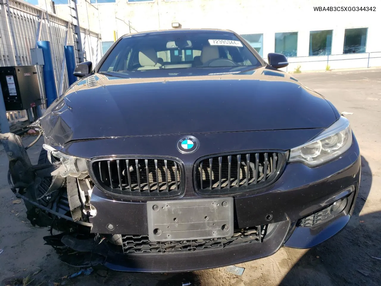 WBA4B3C5XGG344342 2016 BMW 435 Xi Gran Coupe