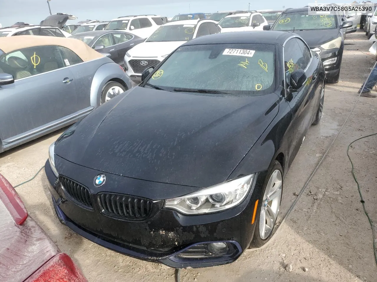 2016 BMW 428 I Sulev VIN: WBA3V7C58G5A26390 Lot: 72711304