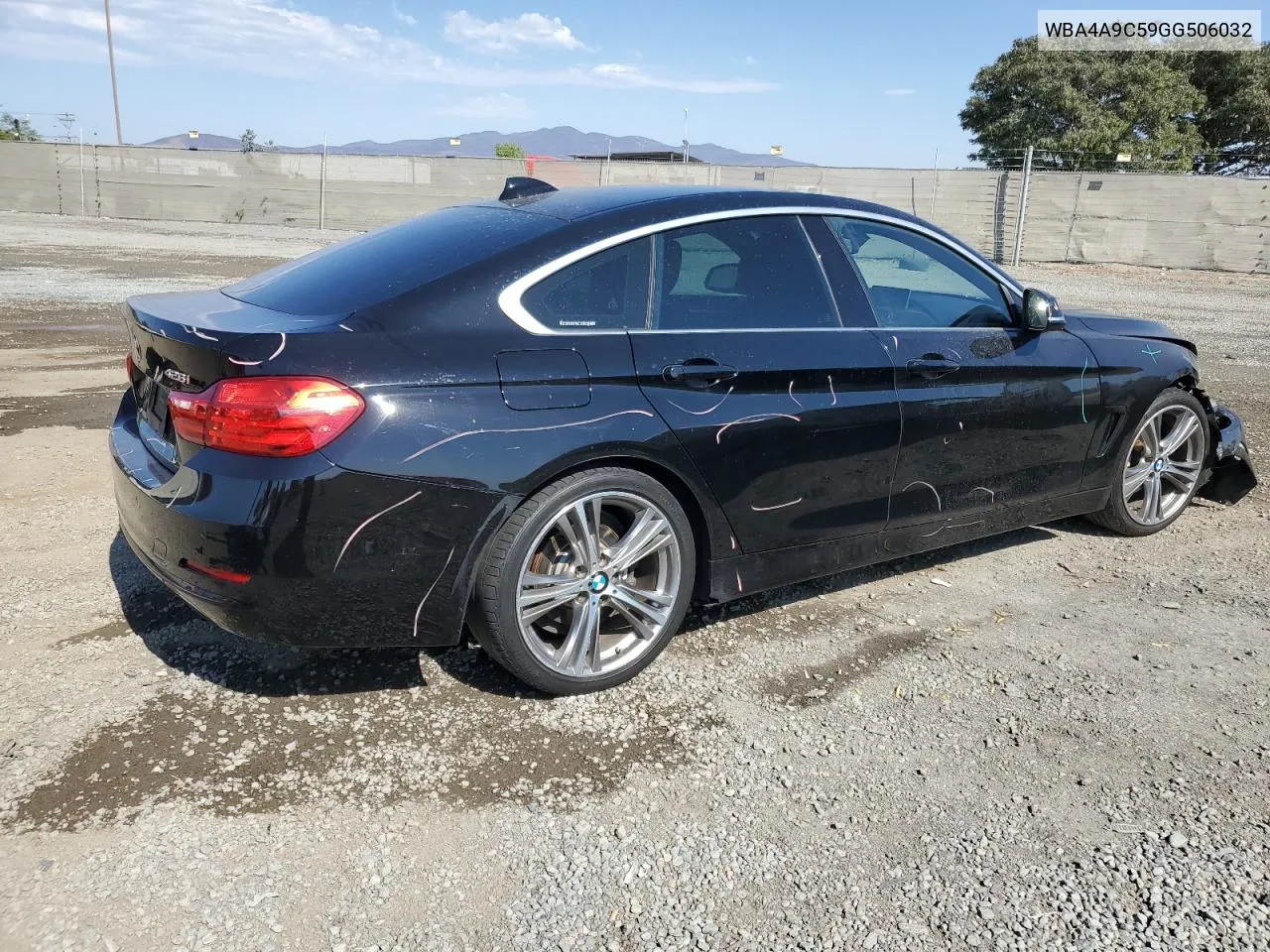 2016 BMW 428 I Gran Coupe Sulev VIN: WBA4A9C59GG506032 Lot: 73544184