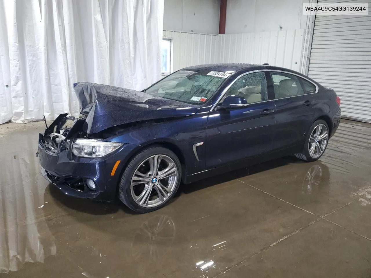 2016 BMW 428 Xi Gran Coupe Sulev VIN: WBA4C9C54GG139244 Lot: 73954164