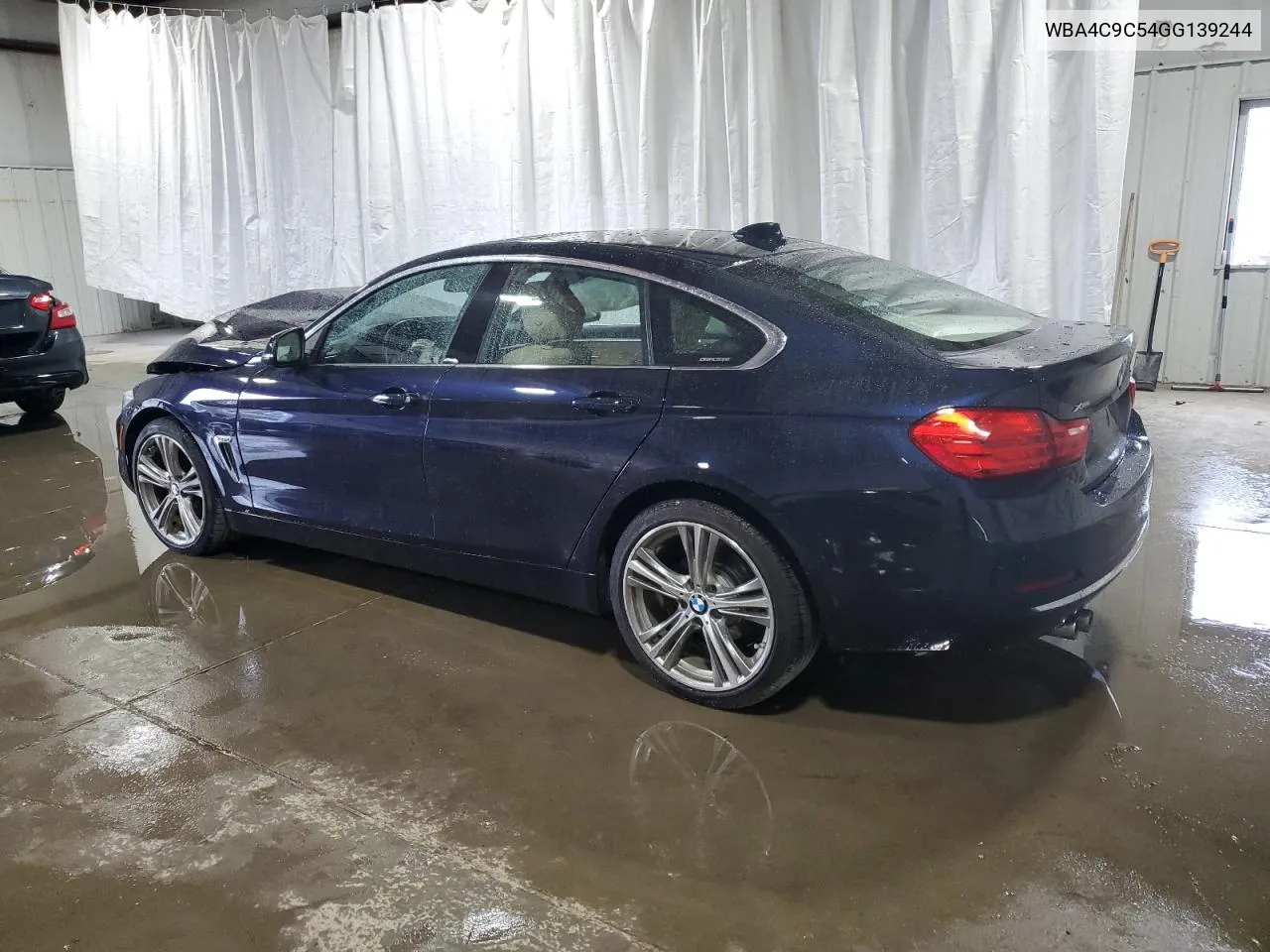 WBA4C9C54GG139244 2016 BMW 428 Xi Gran Coupe Sulev