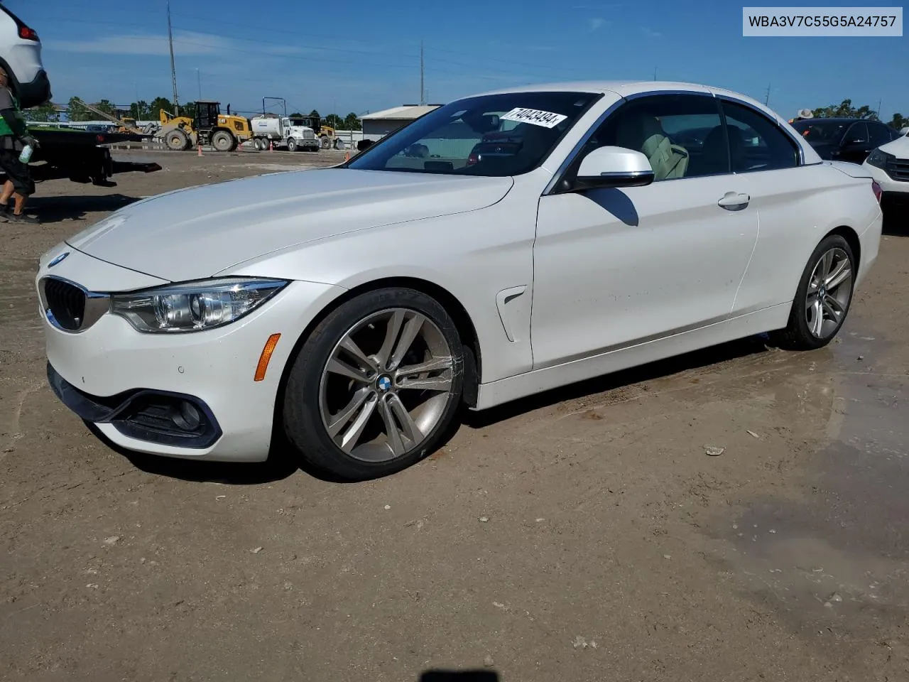 2016 BMW 428 I Sulev VIN: WBA3V7C55G5A24757 Lot: 74043494