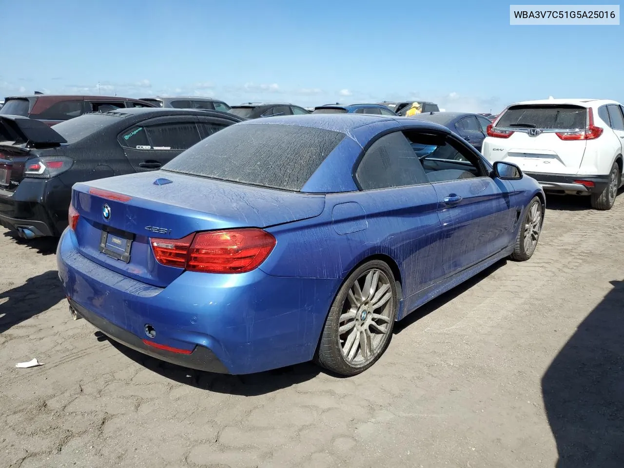 2016 BMW 428 I Sulev VIN: WBA3V7C51G5A25016 Lot: 75275254