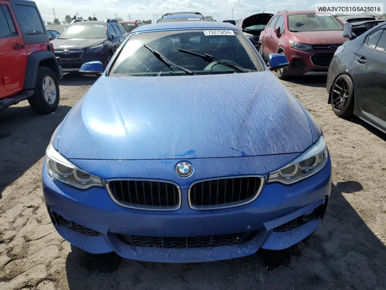 2016 BMW 428 I Sulev VIN: WBA3V7C51G5A25016 Lot: 75275254