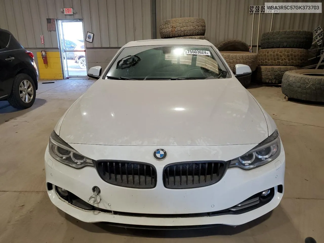 2016 BMW 435 Xi VIN: WBA3R5C57GK373703 Lot: 75503624