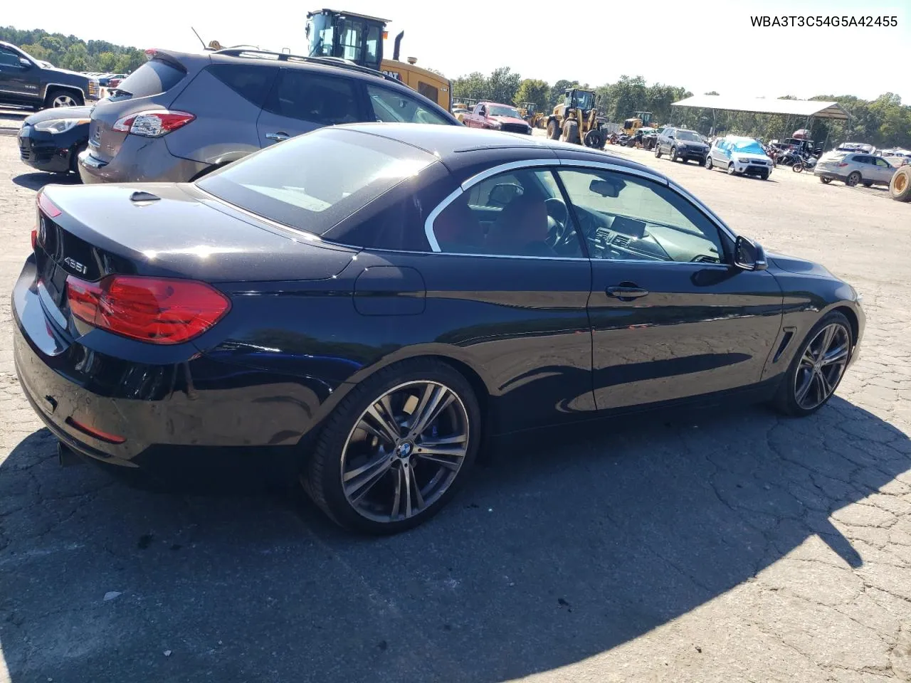 2016 BMW 435 I VIN: WBA3T3C54G5A42455 Lot: 75845964