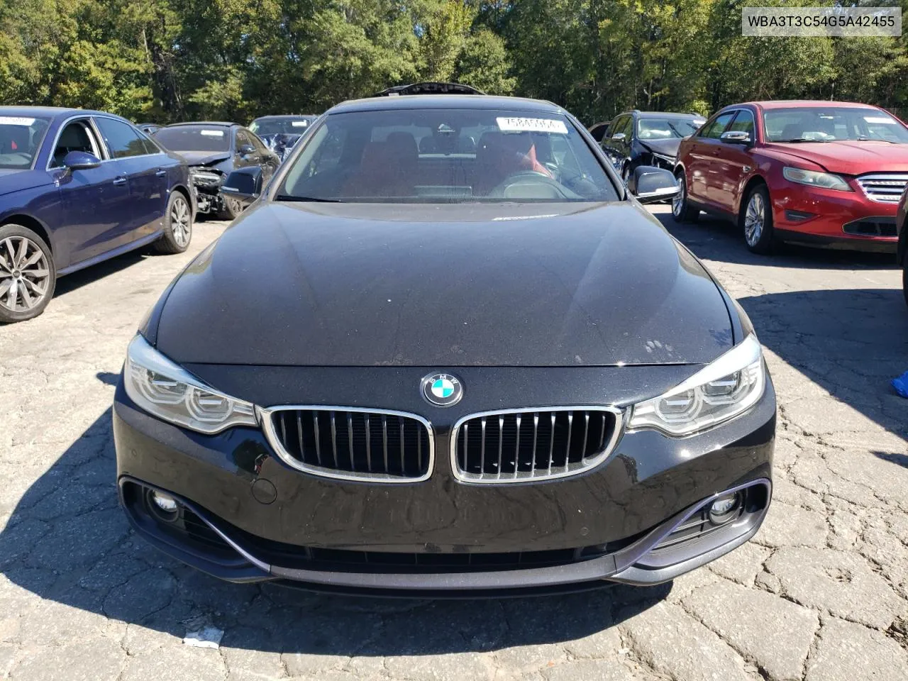 2016 BMW 435 I VIN: WBA3T3C54G5A42455 Lot: 75845964