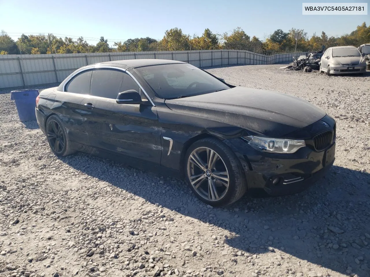 2016 BMW 428 I Sulev VIN: WBA3V7C54G5A27181 Lot: 76344234