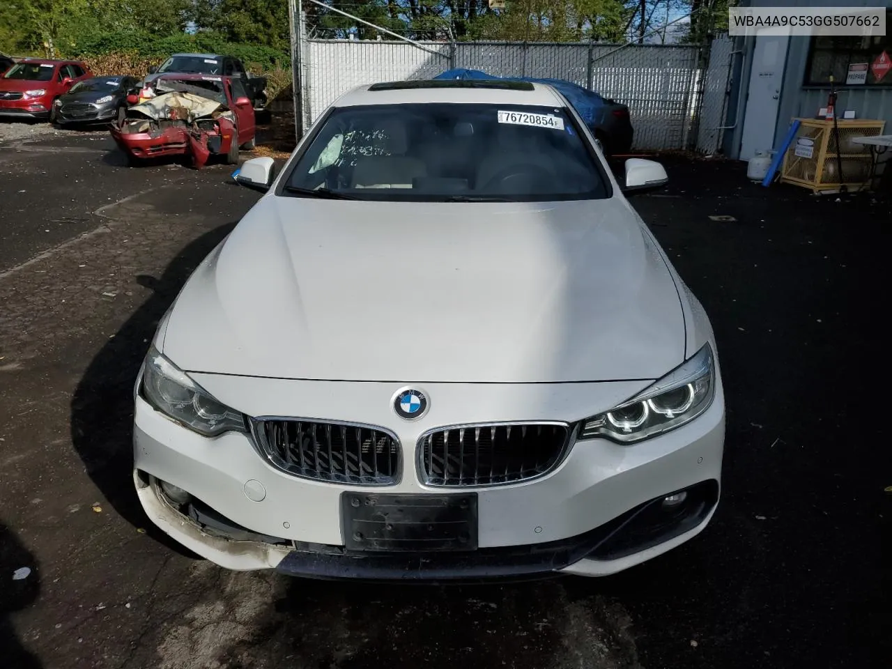 WBA4A9C53GG507662 2016 BMW 428 I Gran Coupe Sulev