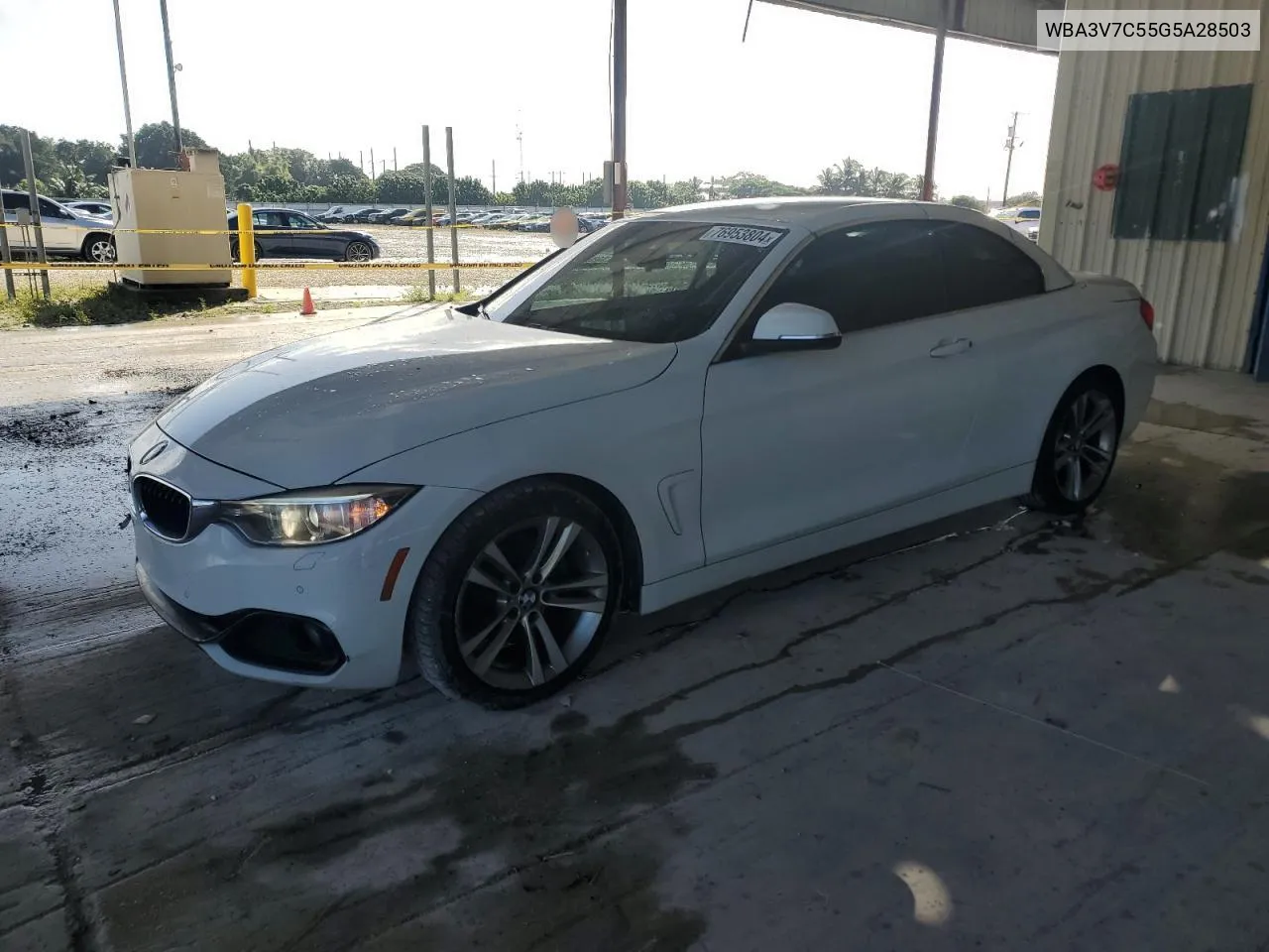 2016 BMW 428 I Sulev VIN: WBA3V7C55G5A28503 Lot: 76953804