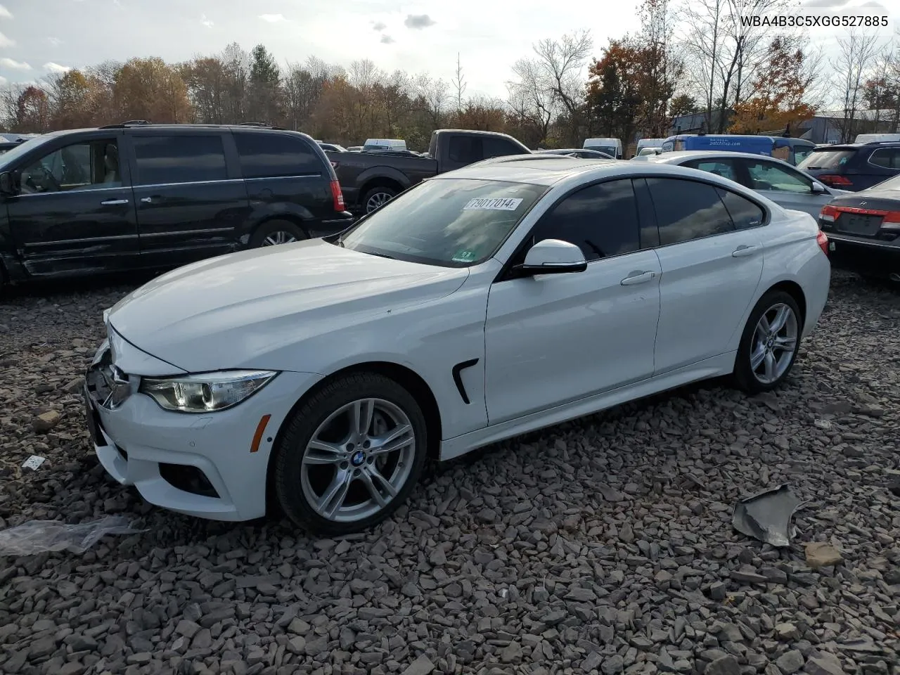 2016 BMW 435 Xi Gran Coupe VIN: WBA4B3C5XGG527885 Lot: 79017014