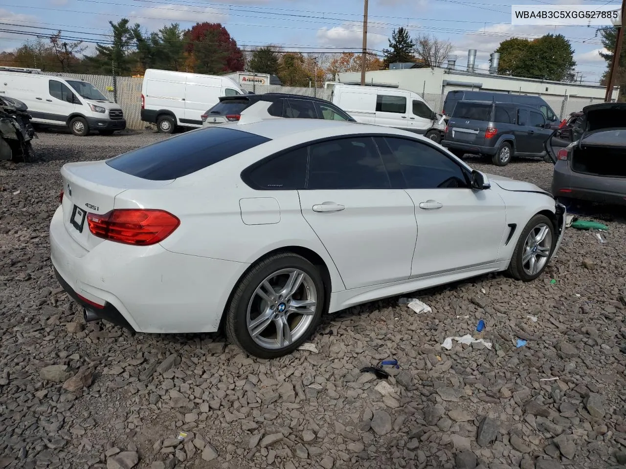 2016 BMW 435 Xi Gran Coupe VIN: WBA4B3C5XGG527885 Lot: 79017014