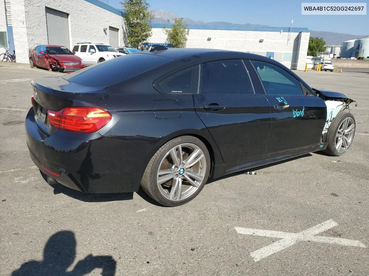 2016 BMW 435 I Gran Coupe VIN: WBA4B1C52GG242697 Lot: 79130324