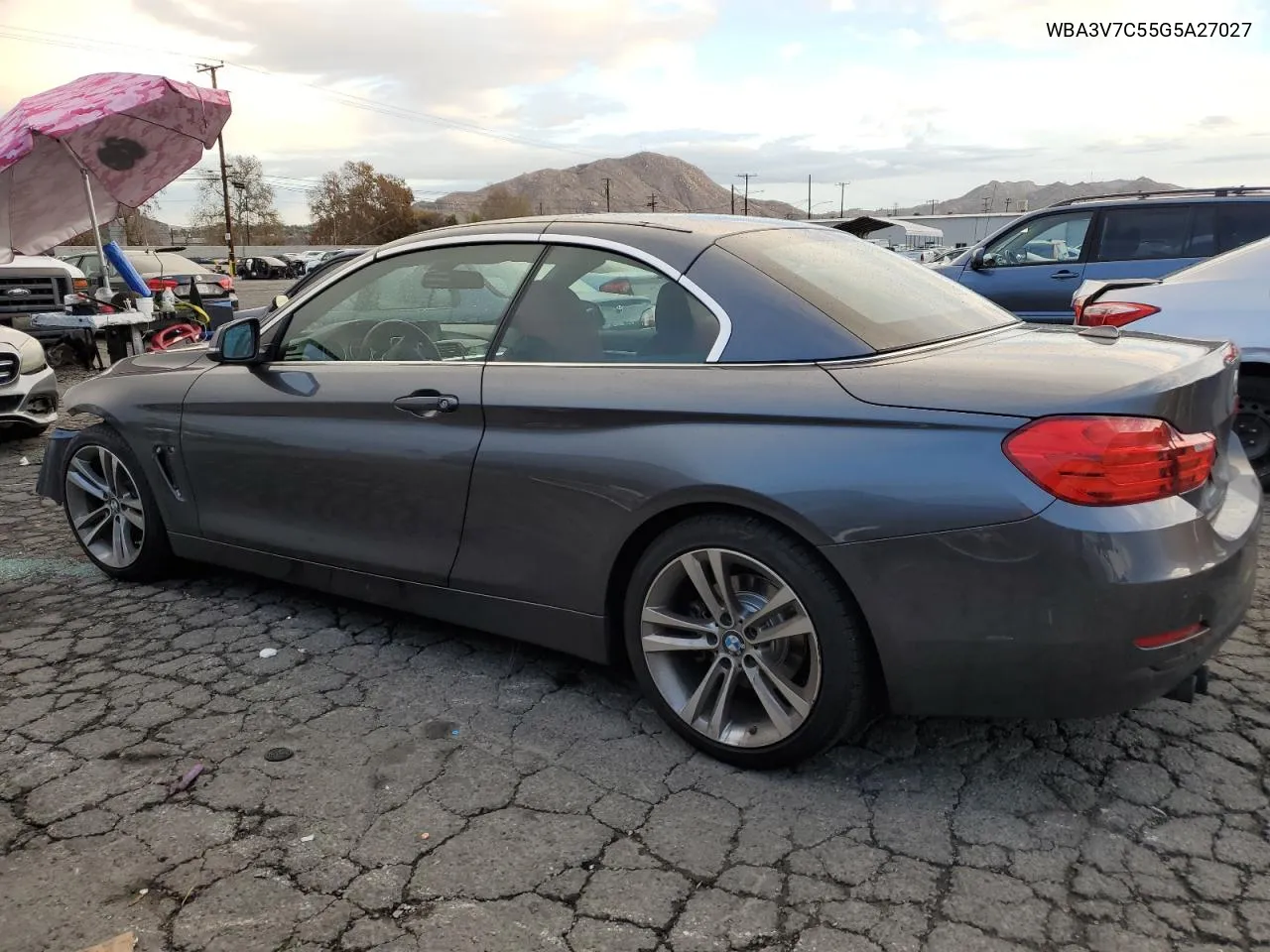 2016 BMW 428 I Sulev VIN: WBA3V7C55G5A27027 Lot: 81820053