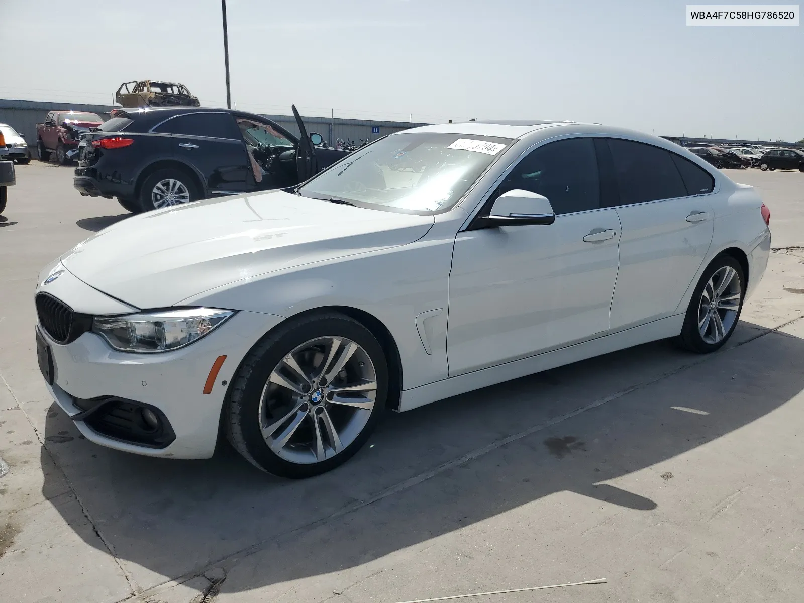 2017 BMW 430I Gran Coupe VIN: WBA4F7C58HG786520 Lot: 65805704