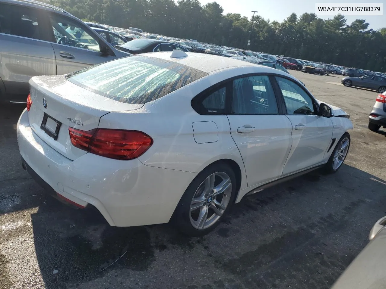 2017 BMW 430I Gran Coupe VIN: WBA4F7C31HG788379 Lot: 68274124