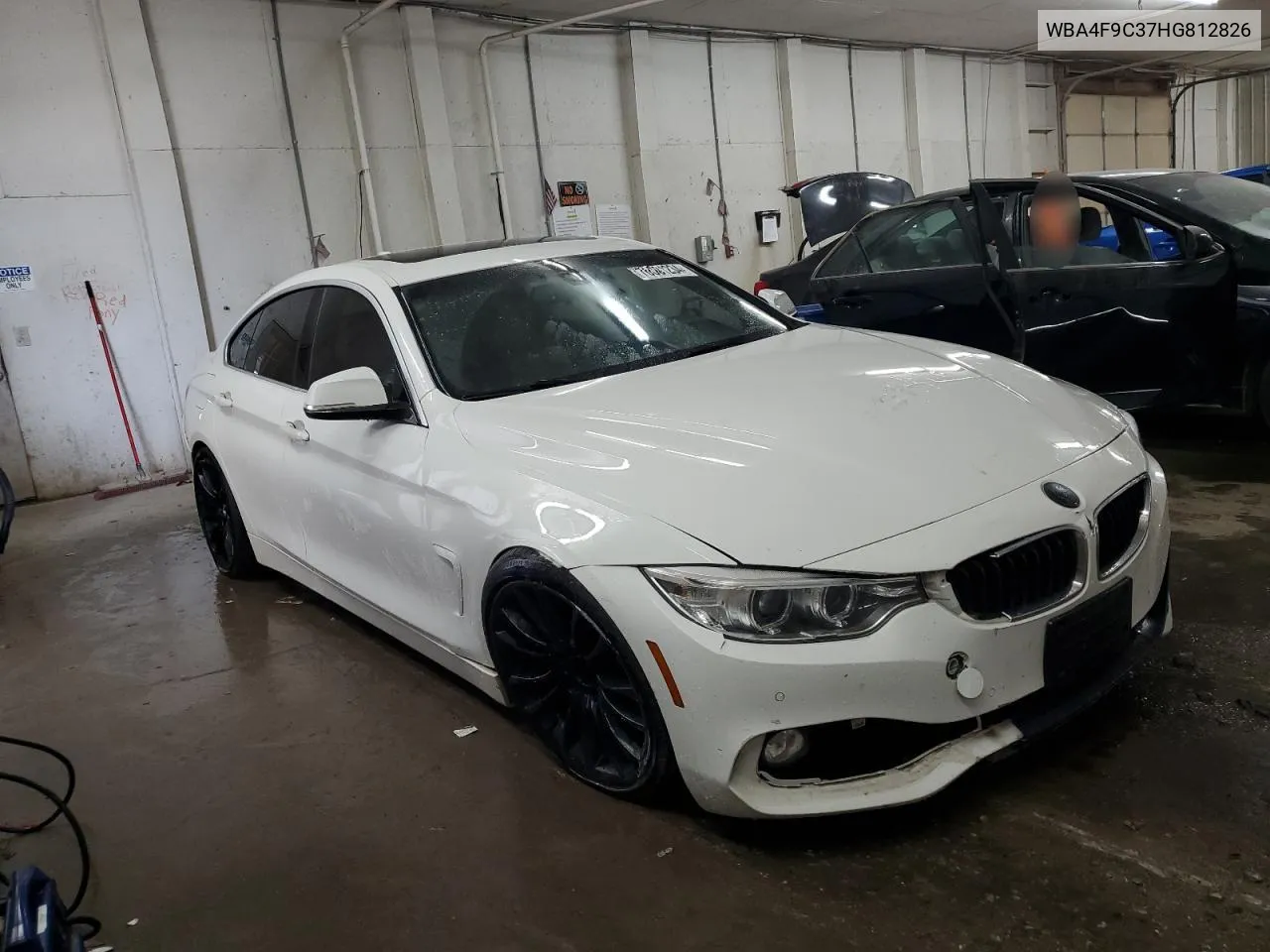 2017 BMW 430Xi Gran Coupe VIN: WBA4F9C37HG812826 Lot: 70301234