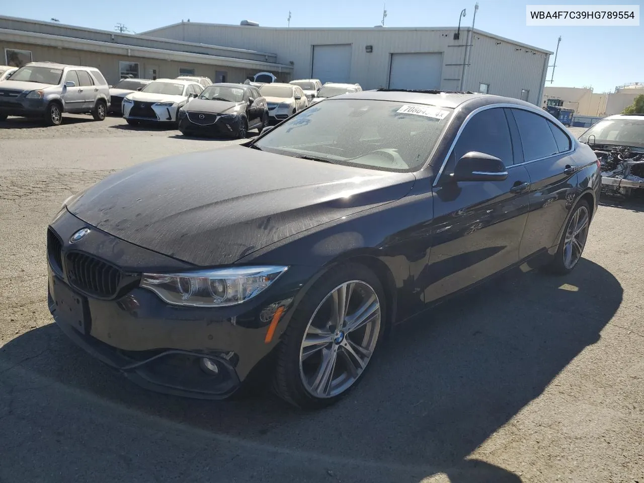 2017 BMW 430I Gran Coupe VIN: WBA4F7C39HG789554 Lot: 70864594