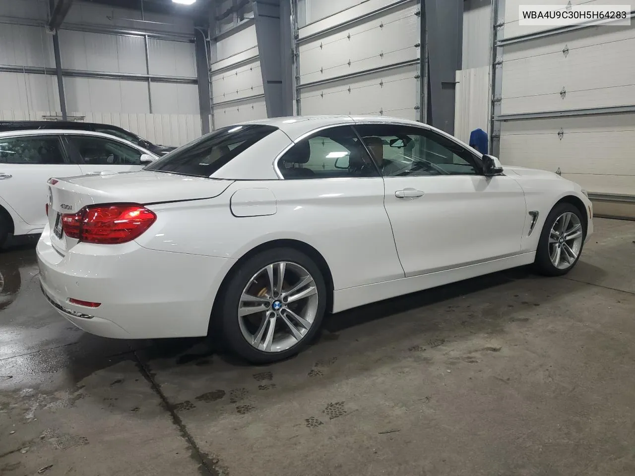 2017 BMW 430Xi VIN: WBA4U9C30H5H64283 Lot: 72976064