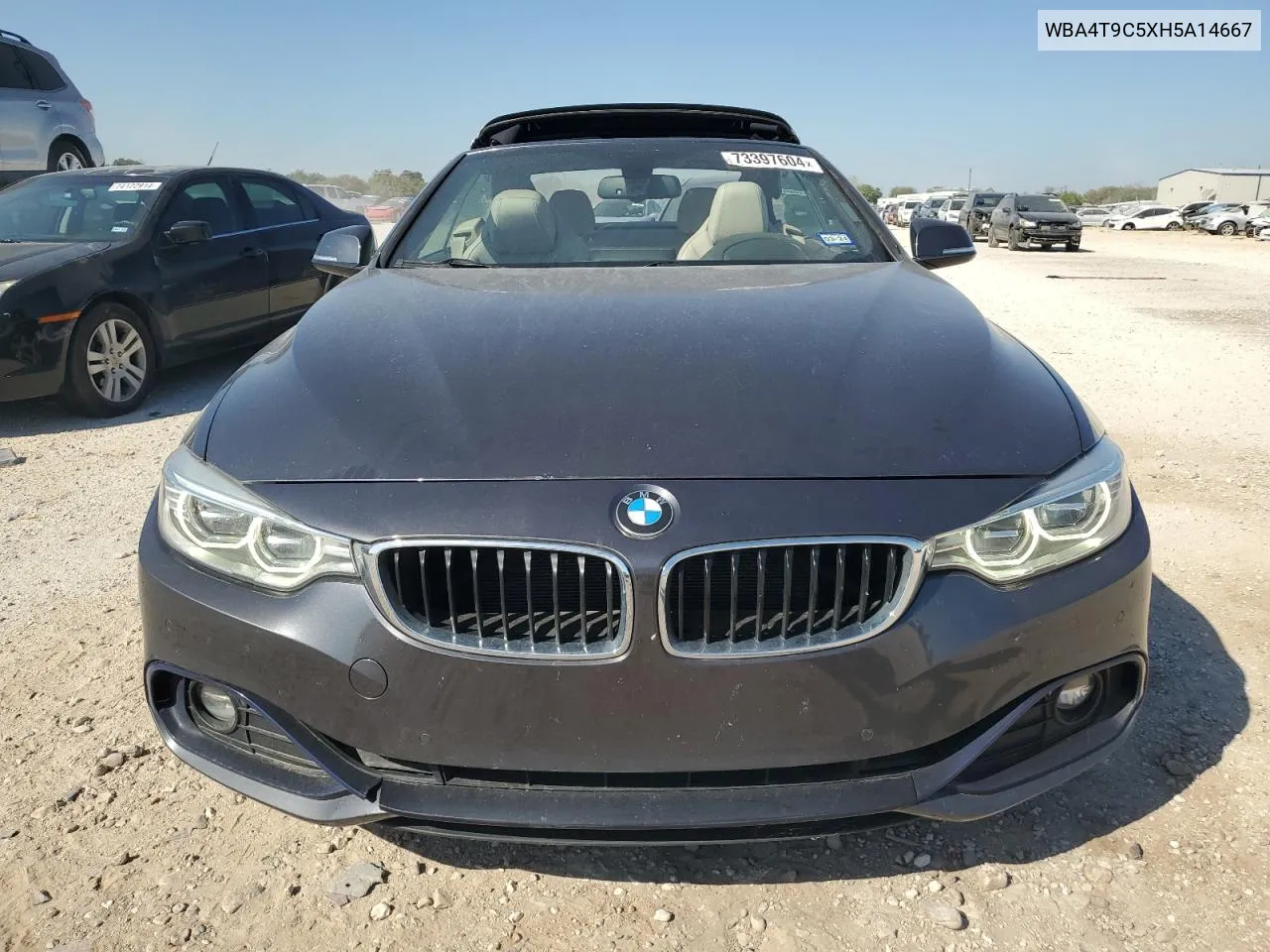 2017 BMW 440I VIN: WBA4T9C5XH5A14667 Lot: 73397604