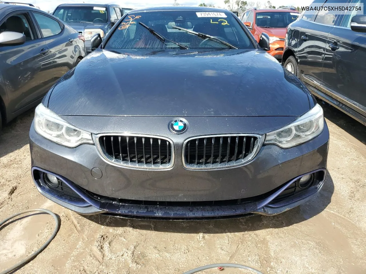 2017 BMW 430I VIN: WBA4U7C5XH5D42754 Lot: 73941674