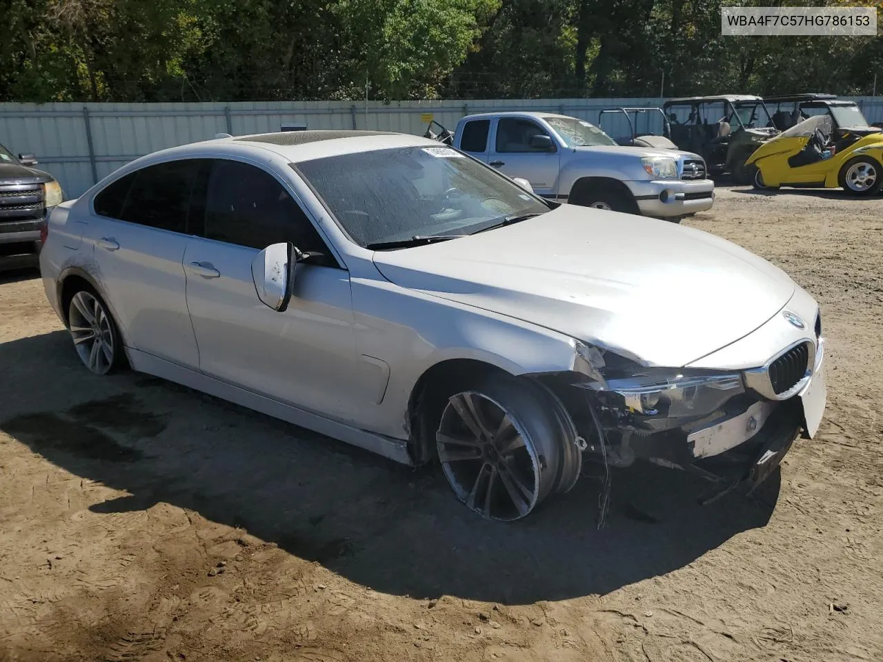 2017 BMW 430I Gran Coupe VIN: WBA4F7C57HG786153 Lot: 74665104