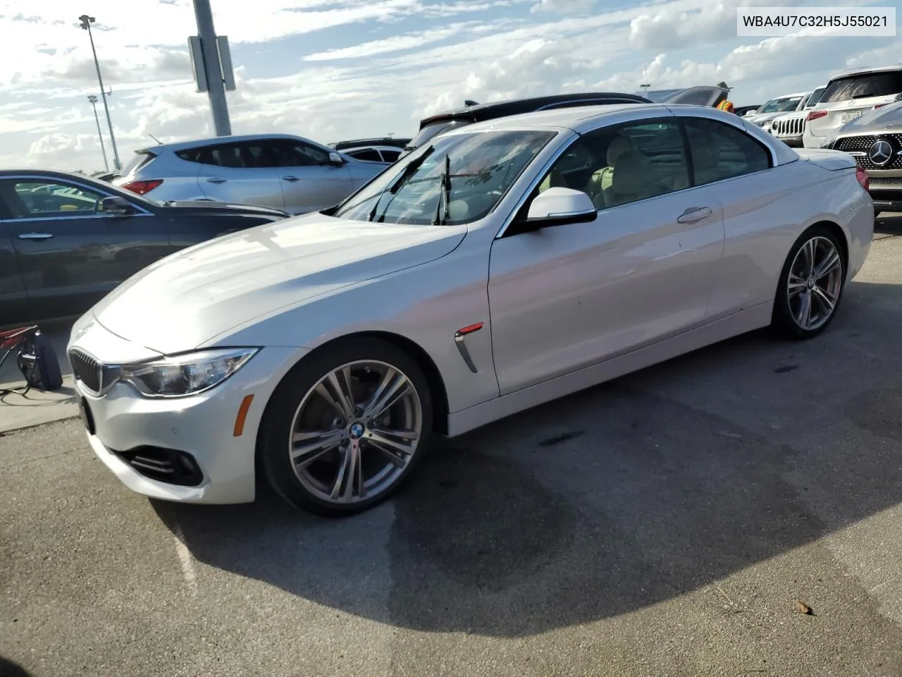 2017 BMW 430I VIN: WBA4U7C32H5J55021 Lot: 75103444