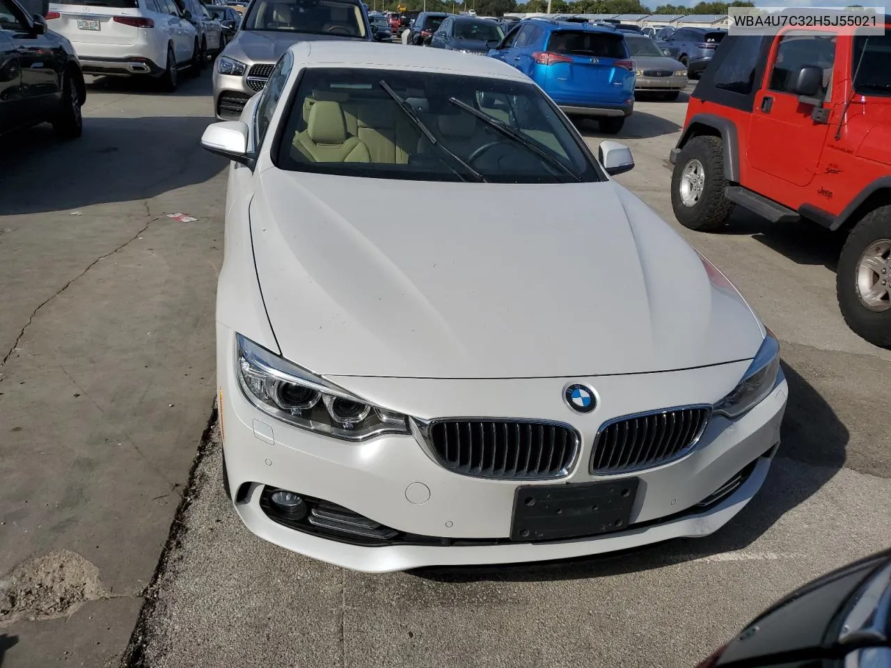 2017 BMW 430I VIN: WBA4U7C32H5J55021 Lot: 75103444