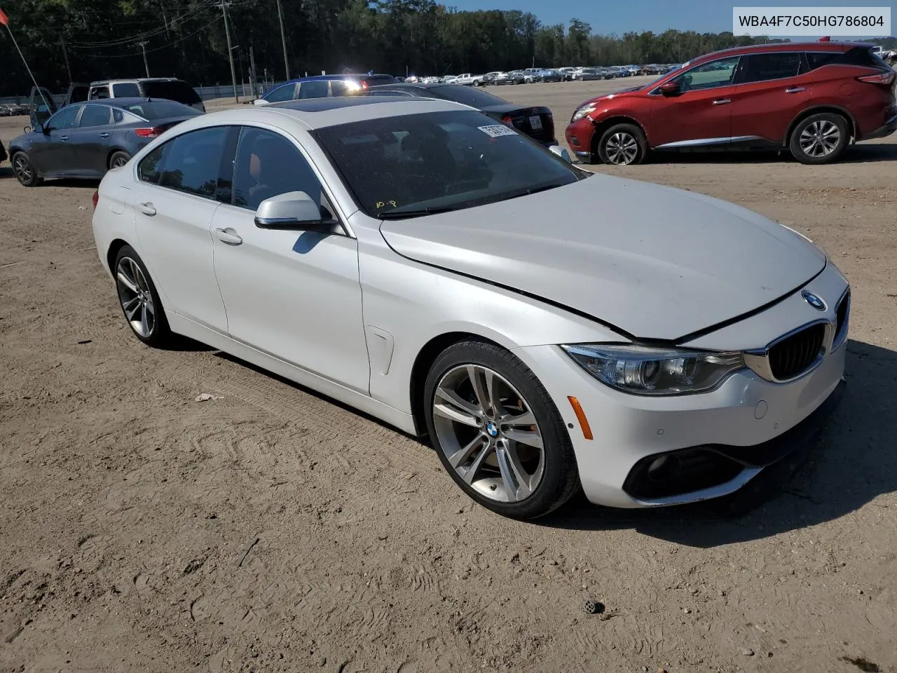 2017 BMW 430I Gran Coupe VIN: WBA4F7C50HG786804 Lot: 75307974