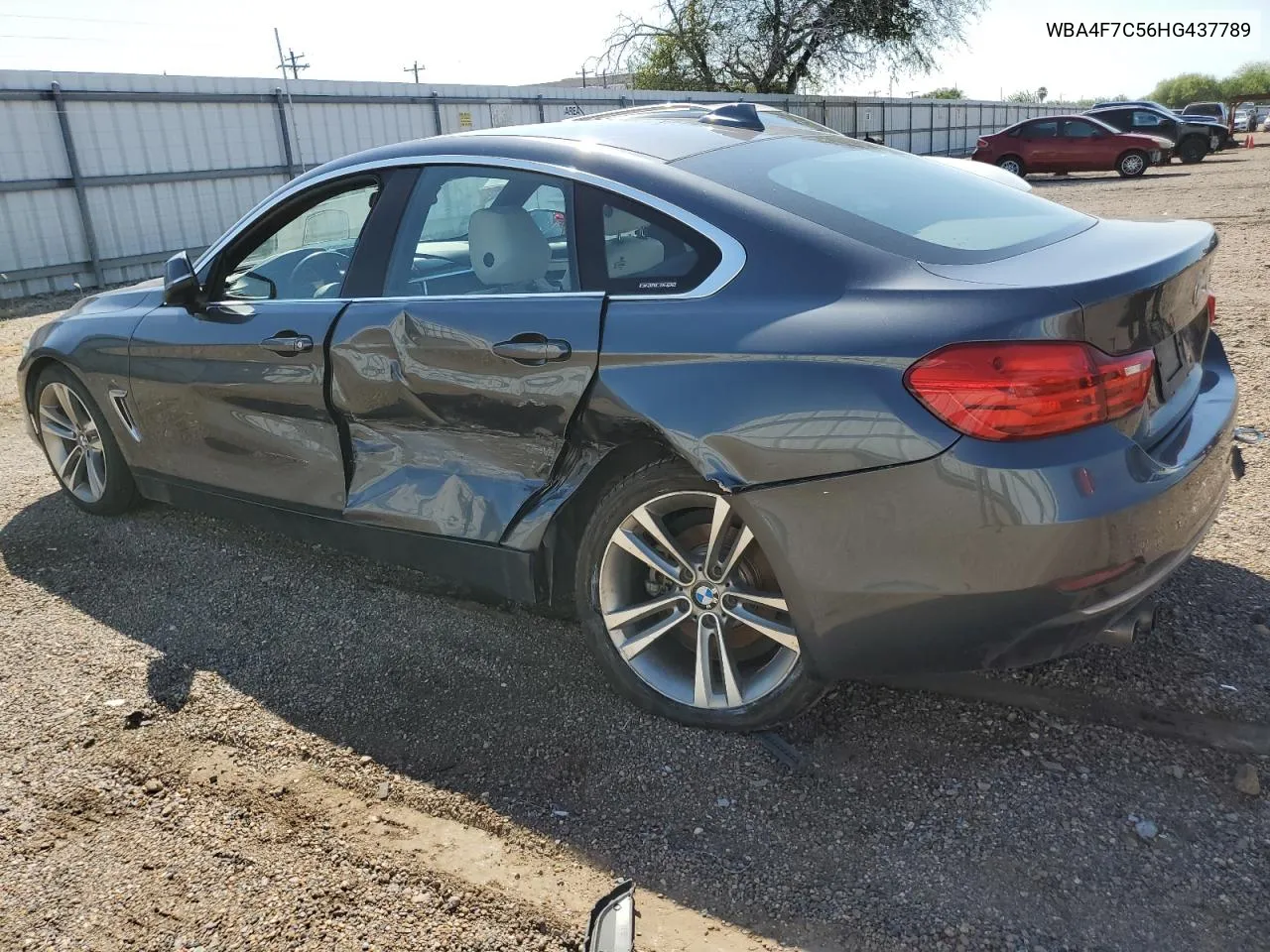 2017 BMW 430I Gran Coupe VIN: WBA4F7C56HG437789 Lot: 75621874