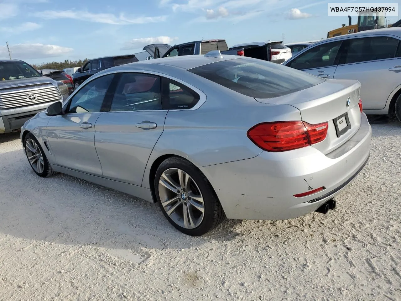 2017 BMW 430I Gran Coupe VIN: WBA4F7C57HG437994 Lot: 76075274