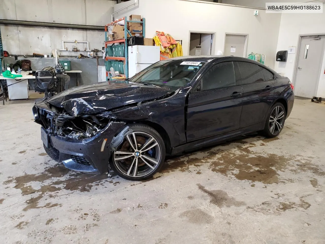 2017 BMW 440Xi Gran Coupe VIN: WBA4E5C59HG188623 Lot: 77451844