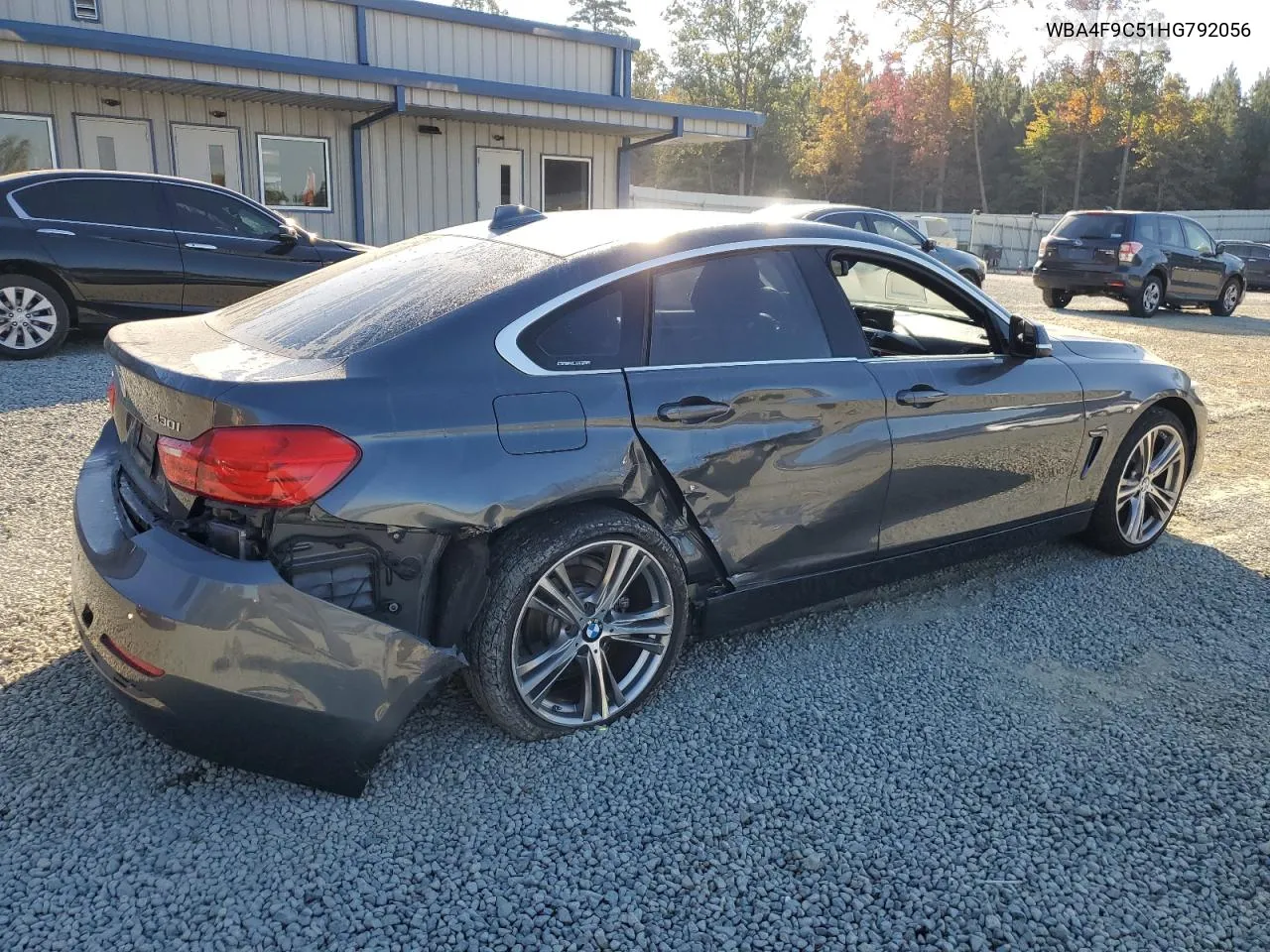 2017 BMW 430Xi Gran Coupe VIN: WBA4F9C51HG792056 Lot: 77748154