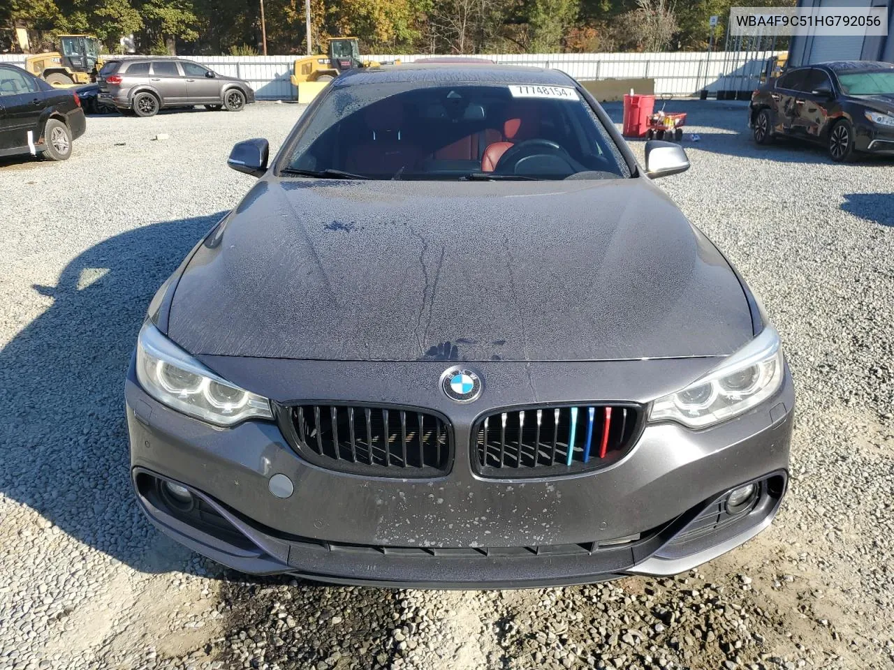 2017 BMW 430Xi Gran Coupe VIN: WBA4F9C51HG792056 Lot: 77748154