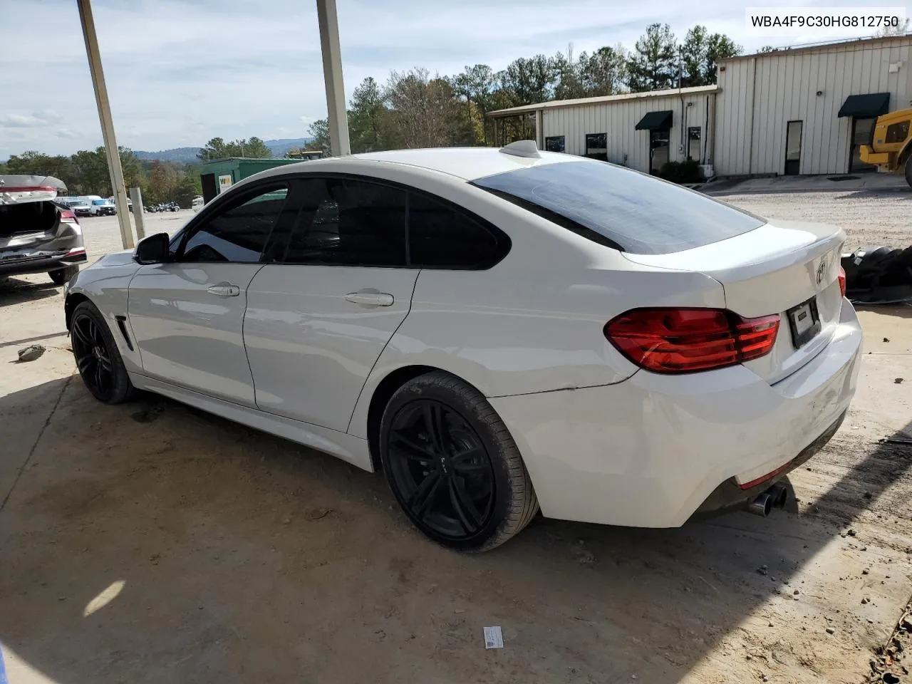 2017 BMW 430Xi Gran Coupe VIN: WBA4F9C30HG812750 Lot: 78436394