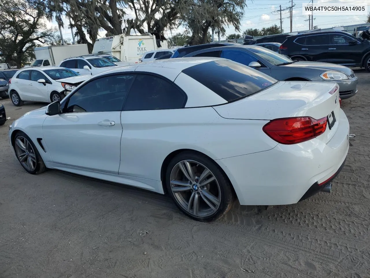 2017 BMW 440I VIN: WBA4T9C50H5A14905 Lot: 80270124