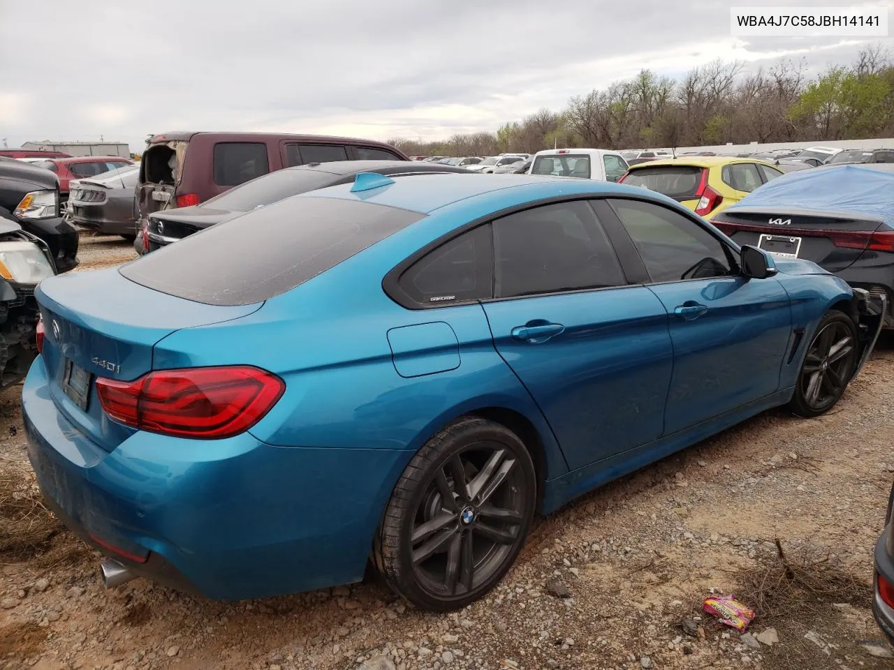 2018 BMW 440Xi Gran Coupe VIN: WBA4J7C58JBH14141 Lot: 45529604