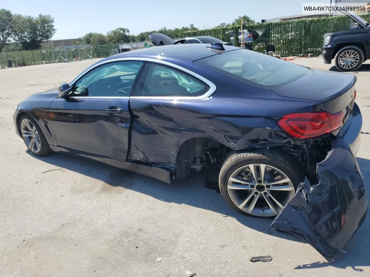 2018 BMW 440I VIN: WBA4W7C5XJAB93558 Lot: 56325074