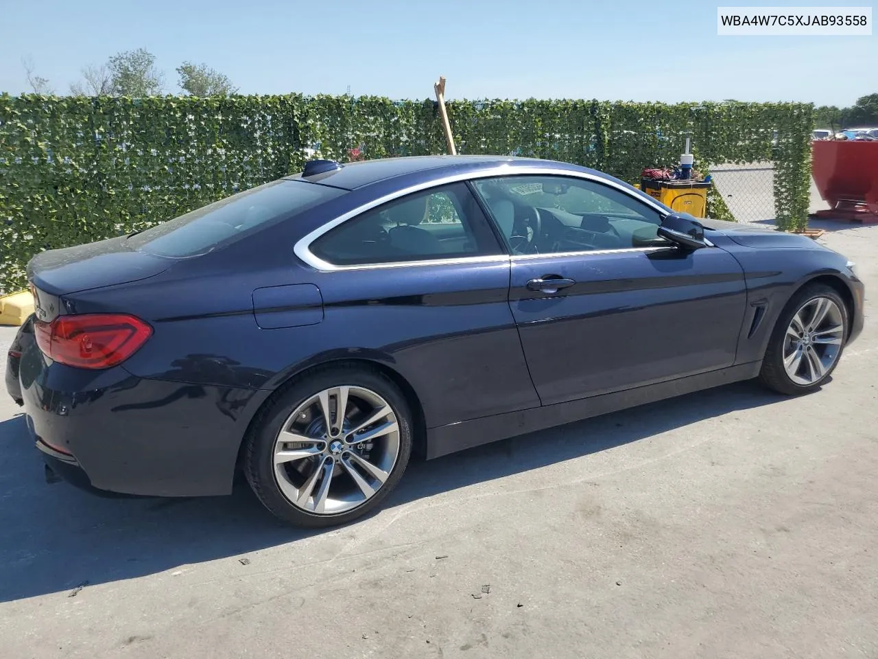 2018 BMW 440I VIN: WBA4W7C5XJAB93558 Lot: 56325074