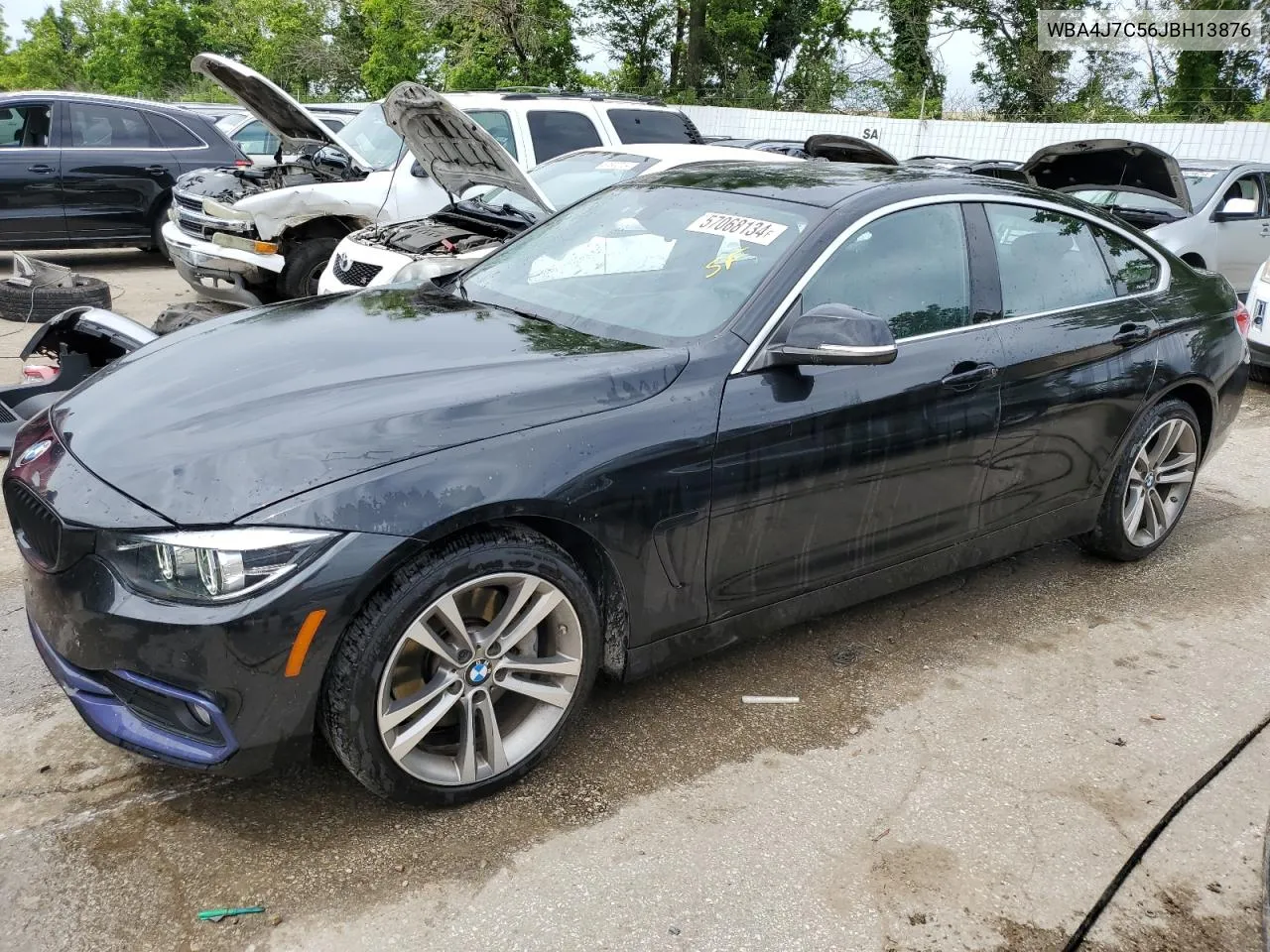 2018 BMW 440Xi Gran Coupe VIN: WBA4J7C56JBH13876 Lot: 57068134