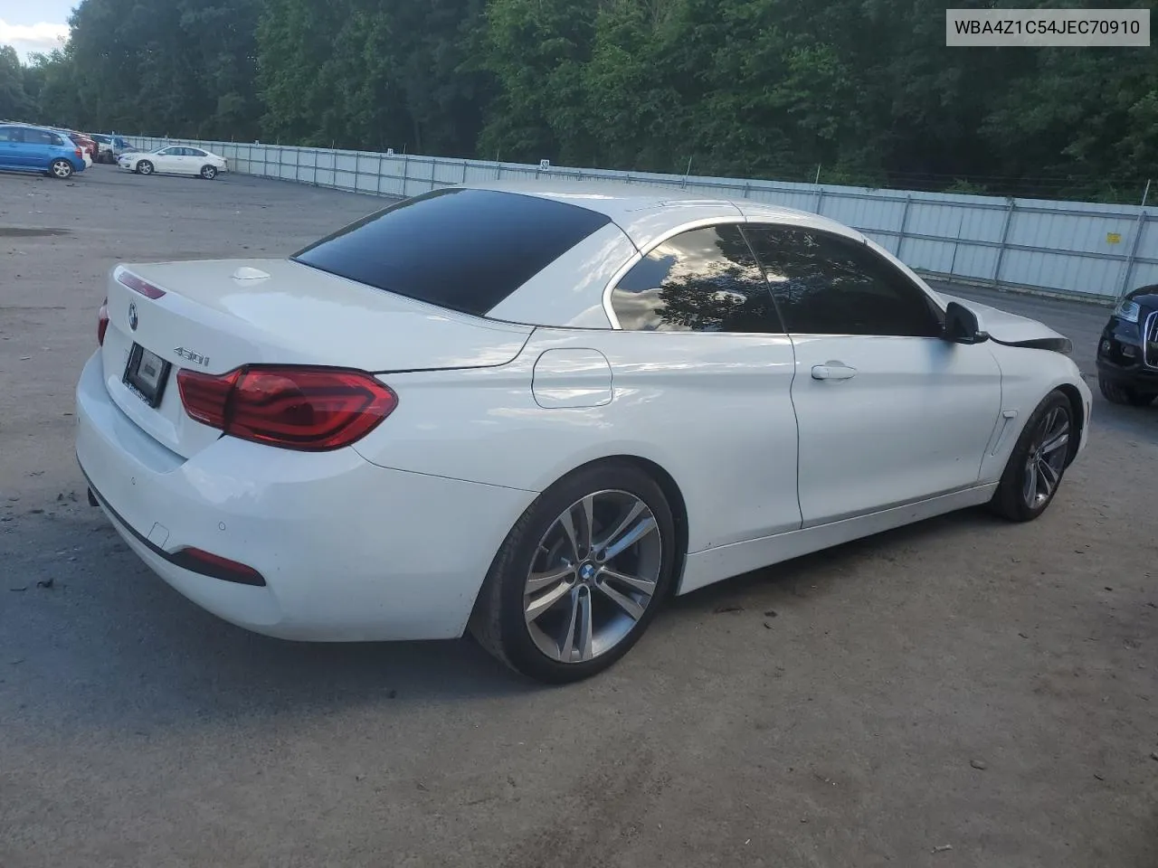 2018 BMW 430I VIN: WBA4Z1C54JEC70910 Lot: 58520244