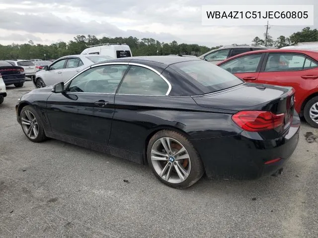 WBA4Z1C51JEC60805 2018 BMW 430I